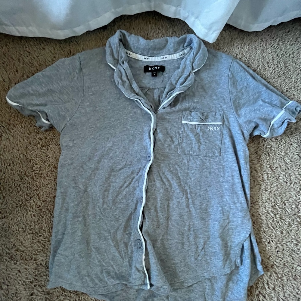 Grey DKNY pajama set